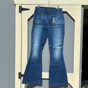 Decree high waisted bell bottom jeans size 13